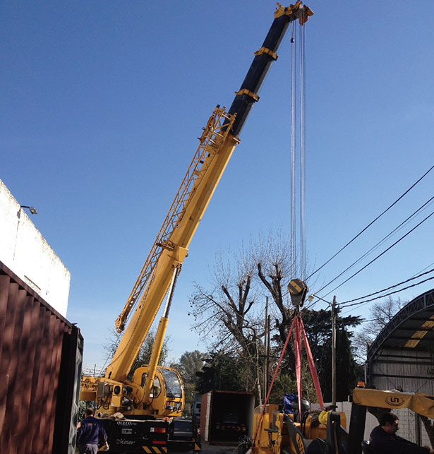 XCMG Cranes at the shipyard in...